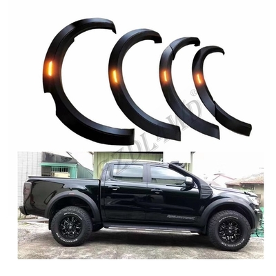GZDL4WD 4x4 Wheel Arch Flares For Ford Ranger T7 2015-2019 With Light
