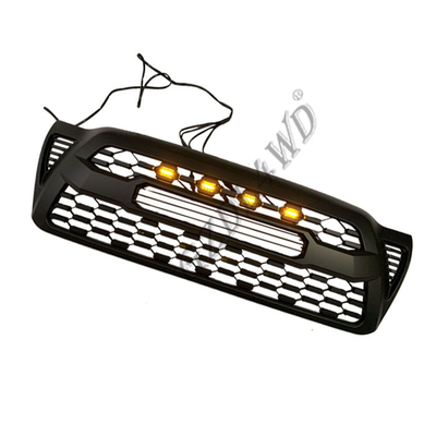 Plastic LED Front Grill Mesh Suit Toyota Tacoma 2005-2011 Pickup Truck