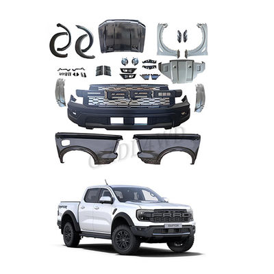 Purple Horn Conversion Upgrade Body Kit For Ranger 2022 XLT Sport Wildtrak Upgrade To Raptor 1/1