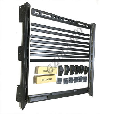 4X4 Car Roof Basket Luggage Steel Platform Roof Racks For JB74 JB64 Cargo Carriers Purple Horn