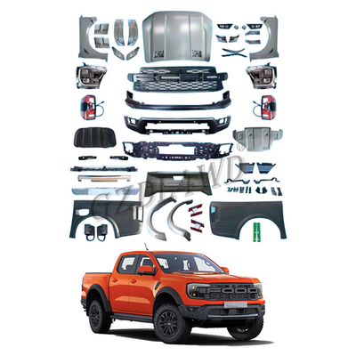 High Durability Auto Body Kit Update Car Bumpers For Ranger 12-21 Upgrade To T9 Raptor Car Bodykit