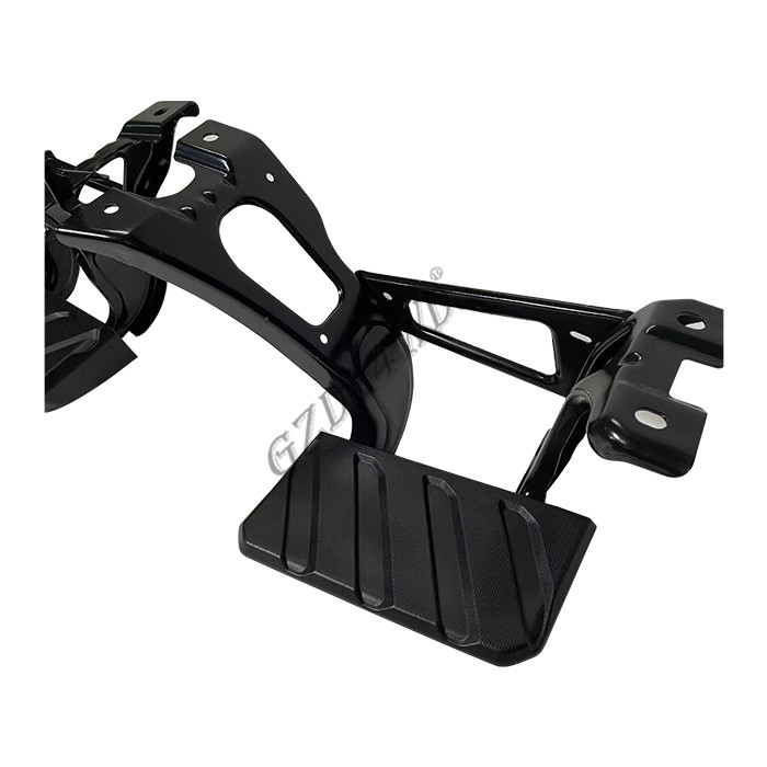 GZDL4WD Rear Side Bar Pedal Door Bed Side Step For Ranger T9 2023 Running Board Bumper Step