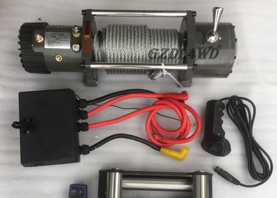 التحكم عن بعد اللاسلكية الثقيلة الكهربائية ونش 4X4 قبالة الطريق 9500LBS لشاحنة / سوف