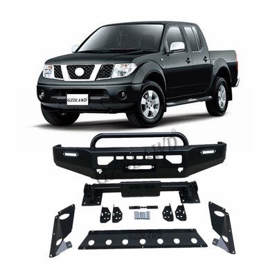 4x4 الحديد المطاطي الحاجز الأمامي لحماية Navara D40 2006-2010 الحاجز الأمامي الثور